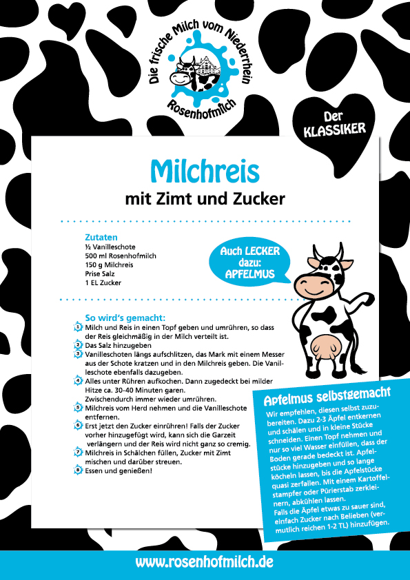 milchreis rezept rosenhofmilch